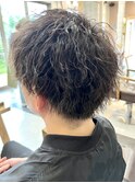 メンズ×パーマ×ツイストパーマ