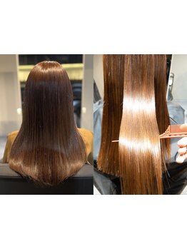 縮毛矯正/髪質改善ストレート（酸性ストレート）/髪質改善トリートメントで極上の艶★ベストなご提案を♪