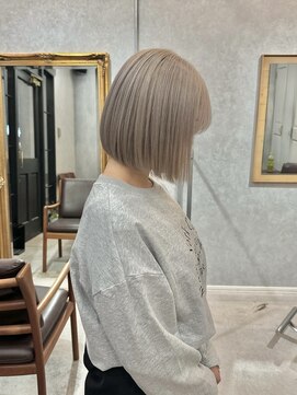 アソビ(Asobi) 【ブリーチ2回】クリームミルクティー