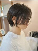 《はまだ かんた》大人かわいい透け感ショート!