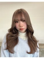 ノートエートル 西金沢(Nought etre)&nbsp;ミルクティーベージュ10代20代30代韓国ベージュカラーブリーチ