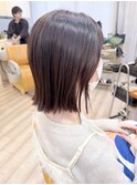 【morio成増/児玉】外ハネミディアム　縮毛矯正