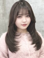 ジィルム(XELM)&nbsp;レイヤーカットミルクティーベージュケアブリーチダブルカラー