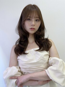 ハピネス 梅田茶屋町店(HAPPINESS) 韓国風/レイヤーカット/顔周り/顔まわり/髪質改善/ベージュ