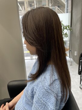 バディ 中野駅前店(BUDDY) 顔周りレイヤーカット【中野美容室/新中野/高円寺/阿佐ヶ谷】