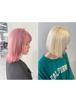 ハイトーンでもダメージレス！肌色がアップする【メイクアップカラー】であなたに合うハイトーンを♪