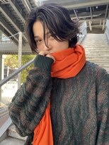 ユーフォリア 渋谷グランデ(Euphoria SHIBUYA GRANDE) ニュアンスパーマ 毛流れパーマ センターパート MOMO