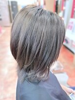 プラーナ 長岡堺町店 ナチュラルショートウルフ