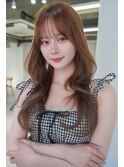 ANGELICA 韓国巻き髪アレンジ シナモンブラウン