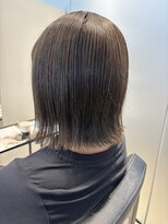 ヘアーエスクールシーユー 枚方T-SITE店(hair S.COEUR×Cu)&nbsp;パツッと軽めBob