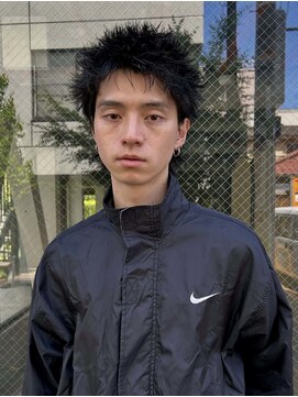 ヒュージ 三軒茶屋(huge) スパイキーショート/ニュアンスパーマ/メンズカット/メンズ