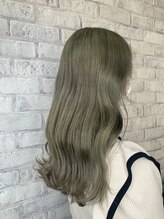 こだわり 5： クールな洗練美【寒色系カラー（アッシュ/オリーブ）