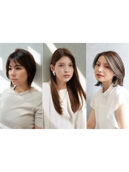 触れた瞬間違いがわかる。プロが選び抜いたトリートメントで、髪の芯からアプローチ。自分史上最高の美髪に