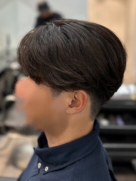 ゴールドシブヤ(GOALD SHIBUYA) 【リアルお客様スタイル】刈り上げニュアンスセンターパート