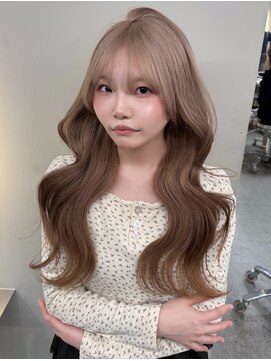 ソル ジングウマエ(SOL JINGUMAE) mayu//ホワイトミルクティーベージュルーツデザインカラー