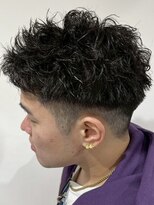 ナム 錦糸町(NAM)&nbsp;MEN'S HAIR/ブルーブラック/フェザーパーマ/錦糸町