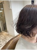 やわらか質感＊大人のボブパーマ