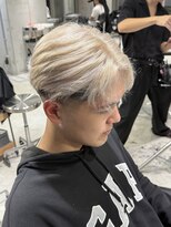 ハイプ(HYPE)&nbsp;フェザーパーマ/センターパート/シャドウパーマ/眉毛