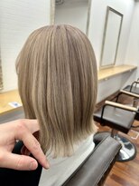 グランルッソ 岡山駅前(GRAN LUSSO)&nbsp;ボブ×ベージュ