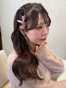 ユーフォリア 新宿店(Euphoria) 盛れる扱いやすい顔周りカット☆シースルーアイドル前髪!