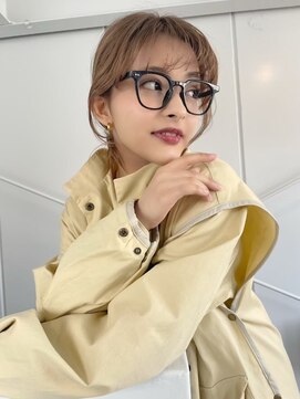 ショア 南行徳(SHORE) ミルクティーブロンド/ワンホンレイヤー/ダークブルー[南行徳]