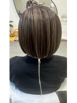 セルフ(self)&nbsp;白髪を活かしたナチュラルウィービングカラー