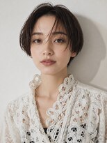 サーカス バイ ビュートリアム 青山(CIRCUS by BEAUTRIUM)&nbsp;前髪長めショート　ハンサムショート　暗髪ショート　ショート