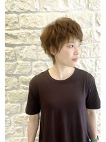 ヘアアプセウス (hair APCEWS) 外ハネMIXパーマでつくる爽やかショートウルフ