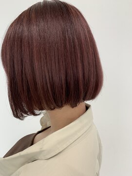 カフネ(KAHUNE) 【COLOR】カシスカラーボブ