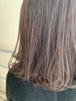 ジーナ 福岡天神(Zina)&nbsp;小顔グレージュカラーハイライトカラー