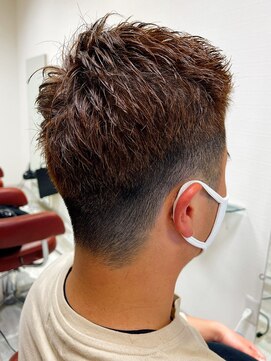 ヘアースタジオ アール(Hair Studio R) スタイリング簡単♪爽やかビジネス刈り上げハンサムショート