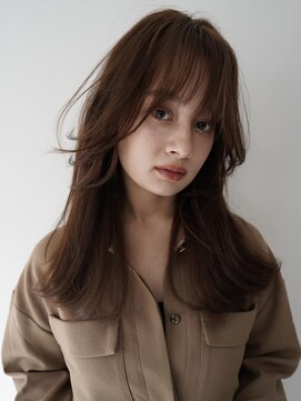 ログ オモテサンドウ(L.O.G OMOTESANDO) ベビーバングこなれヘア