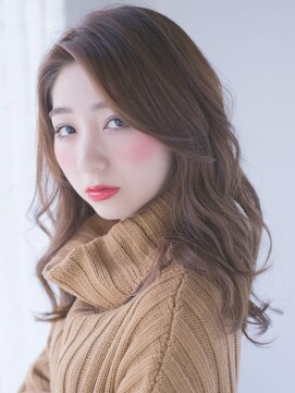 オジコロジ(ojiko.roji) ☆月曜営業☆ojiko.大人可愛いゆるふわ波巻きセミロング