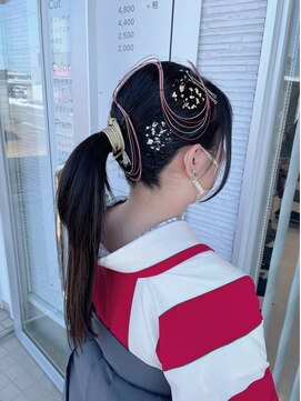 アメイジングヘアー 美沢店(AMAZING HAIR) 卒業式ヘアスタイル