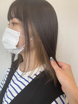 ヘアー ミュゼ 大西店(HAIR Musee) インナーカラー【ケアブリーチ/インナーカラー/ダブルカラー】