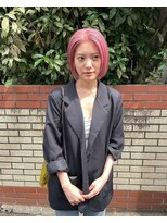 ルーム(Loom.)&nbsp;ボブ×ピンクカラーハイトーン