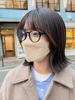 ノエ(noe) 肩上切りっぱなしボブ