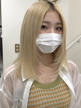 ハチ(HACHI) トレンド”顔まわりレイヤー”カット