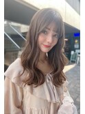 10代20代30代40代 前髪　ゆるふわセミロング　藤沢