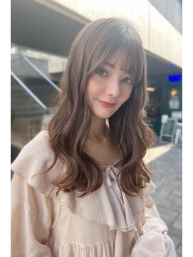 リークフー(Ree cu fuu) 10代20代30代40代 前髪　ゆるふわセミロング　藤沢