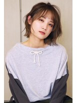 アヴァンティ ヘアーアンドスパ(avanti hair&spa) ＊グレージュ×外ハネボブ＊