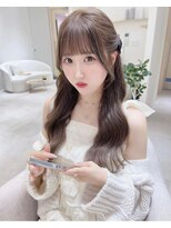 アム 表参道(am)&nbsp;ぱっつん前髪縮毛矯正【ストレートパーマ縮毛矯正表参道/青山】