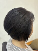 リベーヌプラス 30代40代50代60代 小顔ショートボブ 丸みショートカット 1A