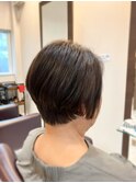 【6月】大人ショートボブ×くすみベージュ♪
