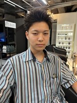 アイズ 海老名(AIZU) スパイキーショート メンズショート ベリーショート 眉毛