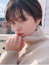 透明感のある【外国人風】艶カラーなら《イルミナカラー》【池袋/新潟美容室】