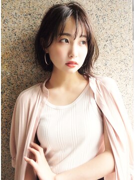 モリオ フロム ロンドン サッポロファクトリー店(morio FROM LONDON) 【morio札幌】札幌ボブ 大人かわいい黒髪外ハネボブ