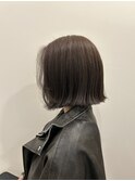 切りっぱなしボブ