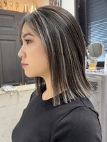 キラ 渋谷(KILLA) コントラストハイライト/白髪ぼかし/ブリーチ/脱白髪染め/表参道