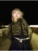 マッシュウルフ・ハイトーンベージュ